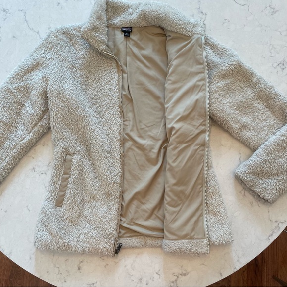 Patagonia Los Gatos Fleece Zip Up in Bleached Stone Size M - Picture 9 of 9